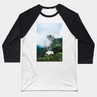 Flower Mountain - Landscape Photography Baseball T-Shirt